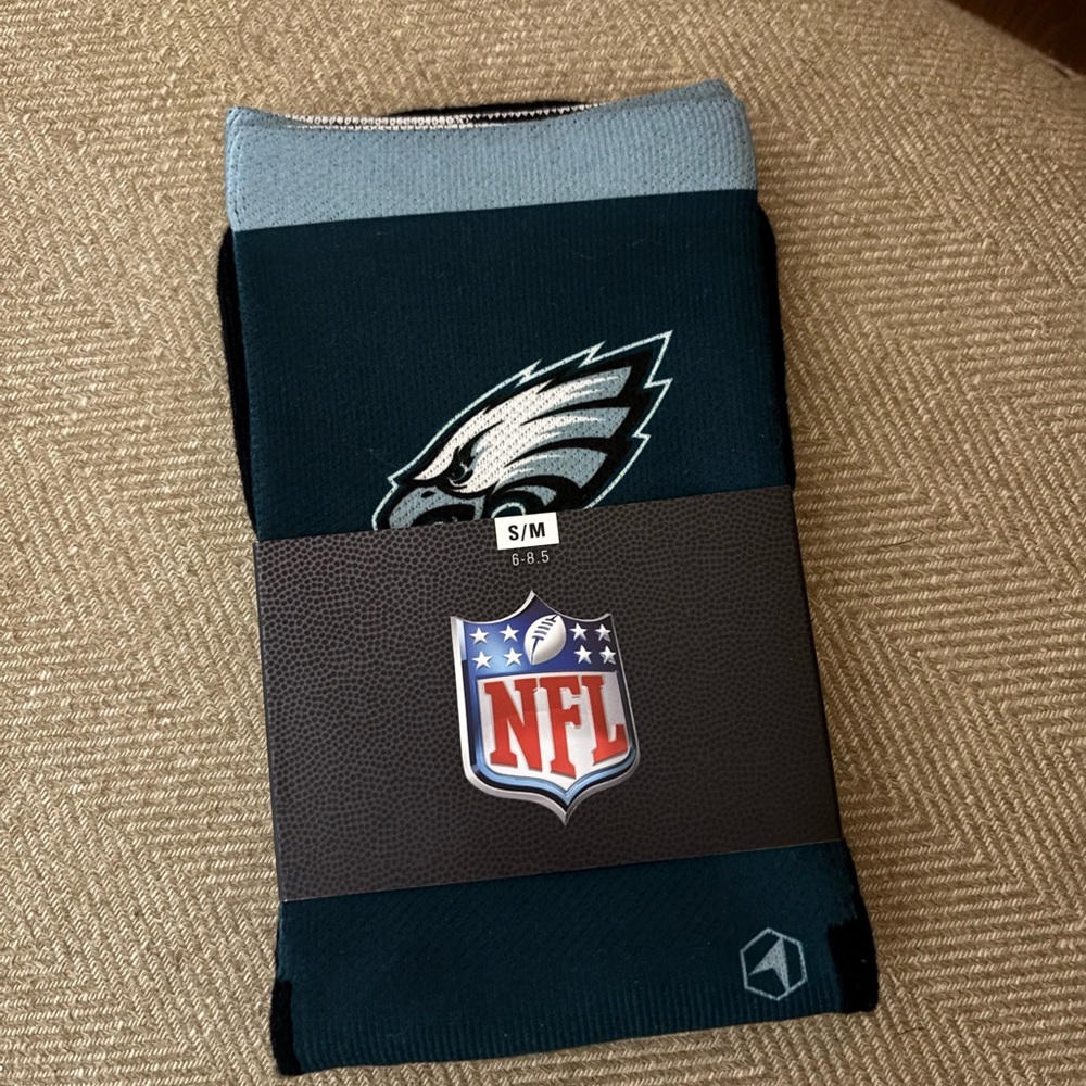 Unisex Rock Em Socks Philadelphia Eagles Gametime Stripe-Crew Socks | Size 6-8.5